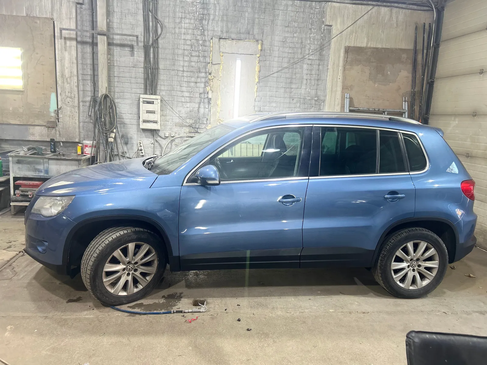 Тот же Volkswagen Tiguan после ремонта и покраски
