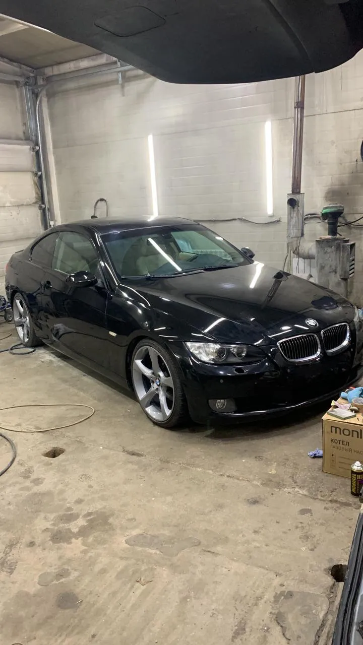 BMW 3 купе после восстановления в цеху